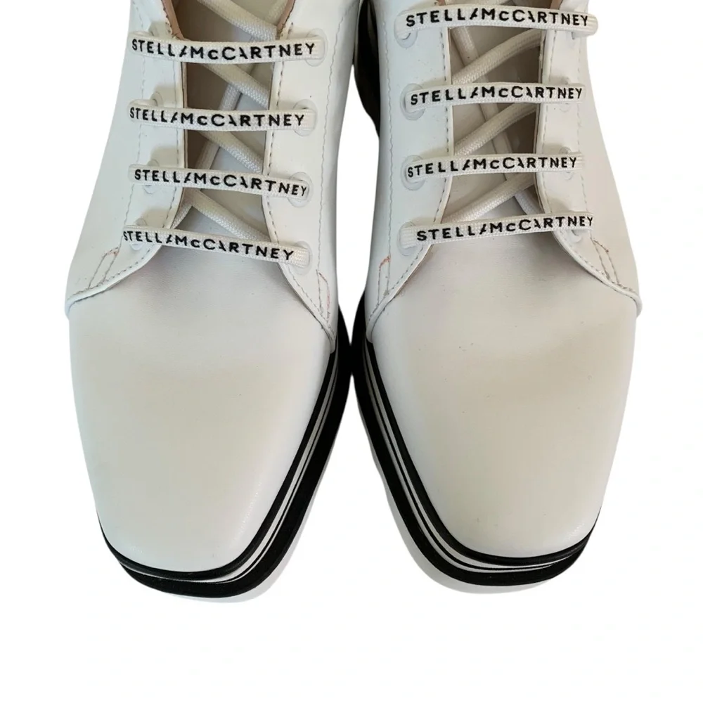 Stella McCartney White “Elyse” Sneakers - Picture 10 of 15